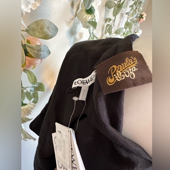 Loewe x Paula Ibiza Moon-Pendant Embroidered Maxi Dress - Picture 14 of 16